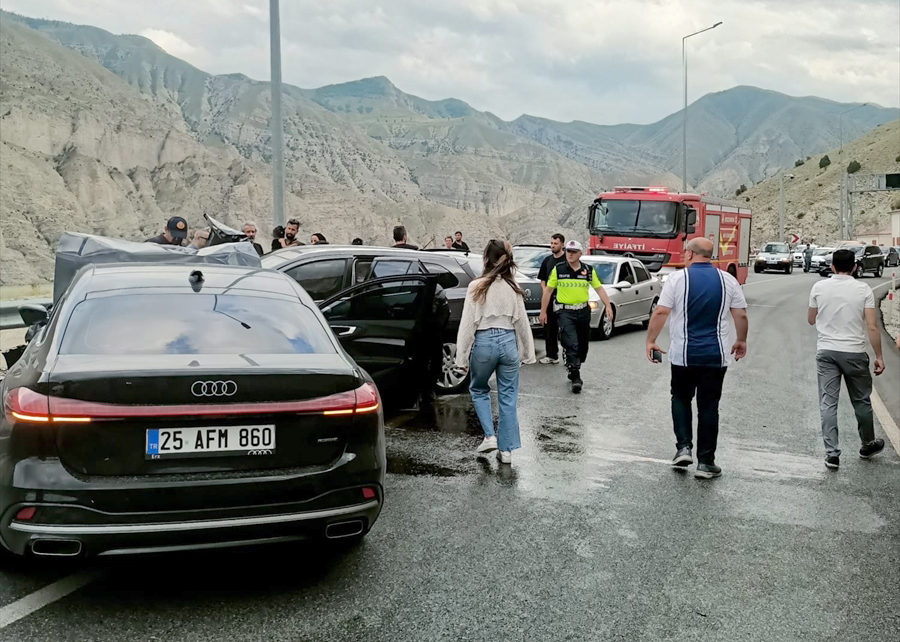 Tünel çıkışı dehşet: 1 ölü 4 yaralı